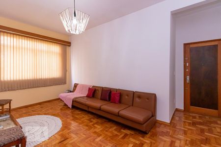 Sala de apartamento à venda com 3 quartos, 120m² em Ancheita, Belo Horizonte