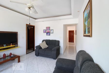 Sala de apartamento à venda com 3 quartos, 96m² em Vila Guiomar, Santo André