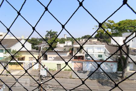 Vista sala de apartamento à venda com 3 quartos, 96m² em Vila Guiomar, Santo André