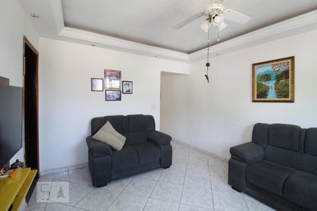 Sala de apartamento à venda com 3 quartos, 96m² em Vila Guiomar, Santo André