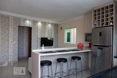 Sala/Cozinha de casa para alugar com 2 quartos, 65m² em Jardim Norma, São Paulo
