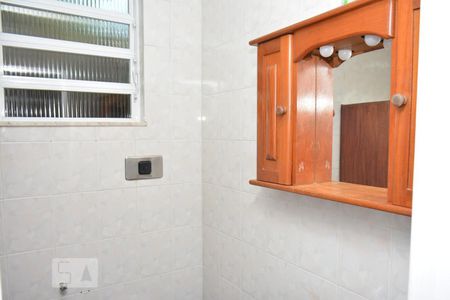 Banheiro da suite  de apartamento à venda com 1 quarto, 40m² em Praia da Bandeira, Rio de Janeiro