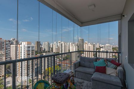 Sala/Varanda de apartamento à venda com 2 quartos, 65m² em Vila Cordeiro, São Paulo