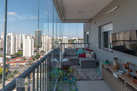 Sala/Varanda de apartamento à venda com 2 quartos, 65m² em Vila Cordeiro, São Paulo