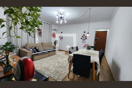 Sala de apartamento para alugar com 2 quartos, 120m² em Campo Grande, Santos