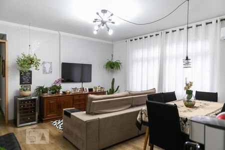 Sala de apartamento para alugar com 3 quartos, 120m² em Campo Grande, Santos