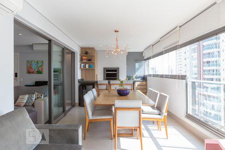 Varanda Gourmet de apartamento à venda com 4 quartos, 145m² em Vila Leopoldina, São Paulo