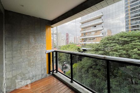 Varanda de apartamento para alugar com 1 quarto, 59m² em Vila Nova Conceição, São Paulo