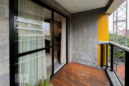 Varanda de apartamento para alugar com 1 quarto, 59m² em Vila Nova Conceição, São Paulo