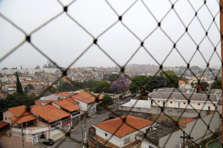 Vista da Sala de apartamento para alugar com 2 quartos, 51m² em Vila Pirajussara, São Paulo