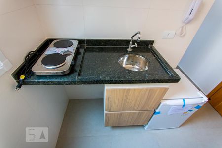 Quarto/Cozinha de kitnet/studio para alugar com 1 quarto, 10m² em Vila São Pedro, Santo André