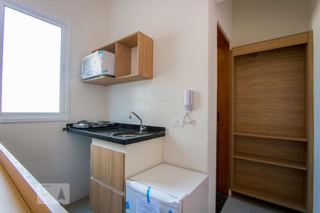 Quarto/Cozinha de kitnet/studio para alugar com 1 quarto, 10m² em Vila São Pedro, Santo André