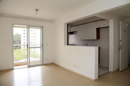 Sala de apartamento à venda com 2 quartos, 58m² em Parque Taboão, Taboão da Serra