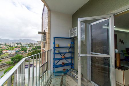 Varanda da Sala de apartamento à venda com 3 quartos, 97m² em Maria da Graça, Rio de Janeiro