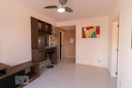 Sala de apartamento para alugar com 1 quarto, 39m² em Igara, Canoas