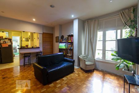 Sala de apartamento à venda com 2 quartos, 73m² em Laranjeiras, Rio de Janeiro