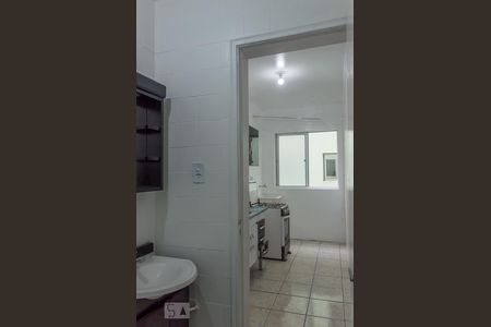 Banheiro de apartamento à venda com 1 quarto, 30m² em Assunção, São Bernardo do Campo