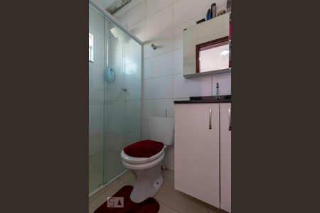 Banheiro Quarto 1 - Suite de casa de condomínio à venda com 2 quartos, 63m² em Vila Taquari, São Paulo