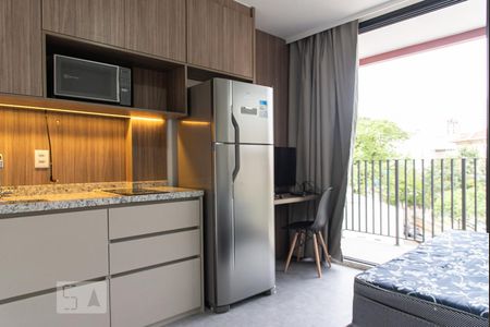 Sala/quarto de kitnet/studio para alugar com 1 quarto, 24m² em Vila Mariana, São Paulo