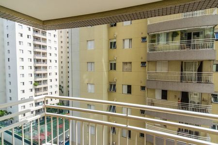 Varanda da Sala de apartamento para alugar com 1 quarto, 64m² em Vila Gomes Cardim, São Paulo