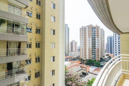 Varanda da Sala de apartamento para alugar com 1 quarto, 64m² em Vila Gomes Cardim, São Paulo