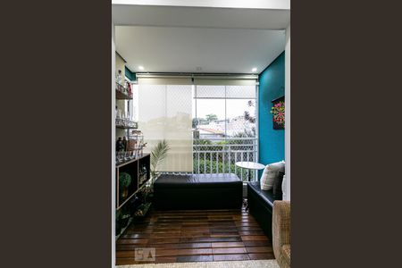Varanda da Sala de apartamento à venda com 3 quartos, 65m² em Chácara Seis de Outubro, São Paulo