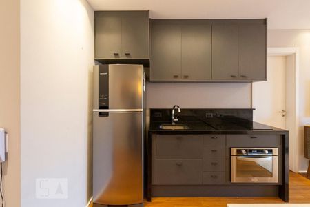 Sala/Cozinha de apartamento para alugar com 1 quarto, 39m² em Campos Elíseos, São Paulo