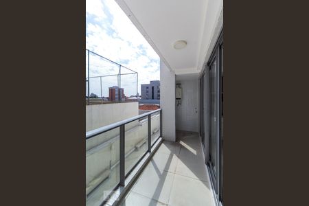 Varanda de kitnet/studio para alugar com 1 quarto, 50m² em Alto da Rua Xv, Curitiba