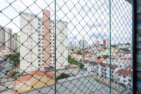 Vista Sacada Sala de apartamento para alugar com 3 quartos, 74m² em Vila Valparaíso, Santo André