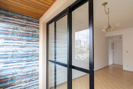 Sacada Sala de apartamento para alugar com 3 quartos, 74m² em Vila Valparaíso, Santo André