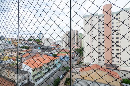 Vista Sacada Sala de apartamento para alugar com 3 quartos, 74m² em Vila Valparaíso, Santo André