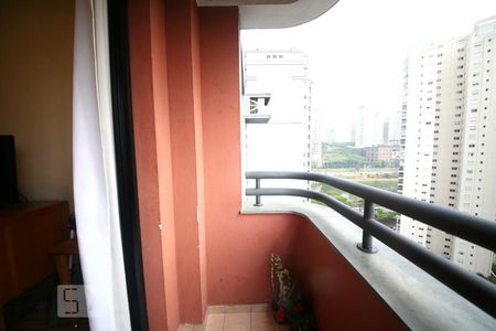 Varanda de apartamento à venda com 2 quartos, 54m² em Cidade Monções, São Paulo