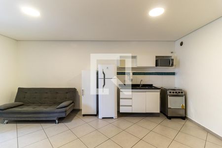 Cozinha de apartamento para alugar com 2 quartos, 51m² em Centro, São Paulo