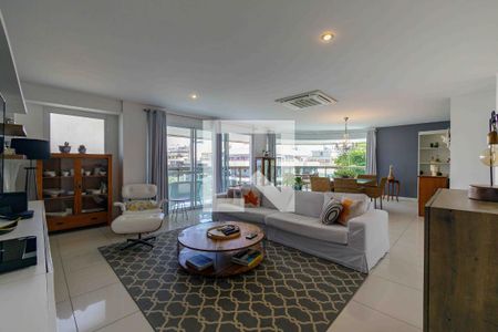 Sala de apartamento à venda com 4 quartos, 183m² em Recreio dos Bandeirantes, Rio de Janeiro
