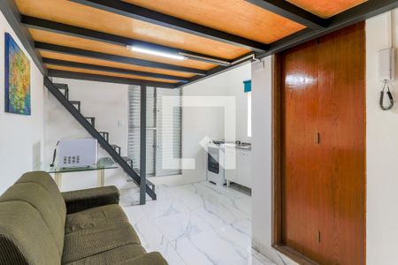 Sala de kitnet/studio para alugar com 1 quarto, 28m² em Cidade Monções, São Paulo