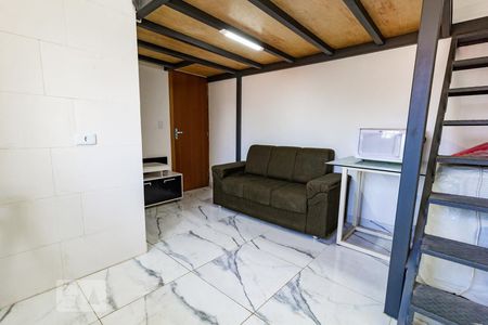 Sala de kitnet/studio para alugar com 1 quarto, 28m² em Cidade Monções, São Paulo