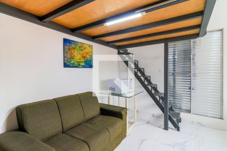 Sala de kitnet/studio para alugar com 1 quarto, 28m² em Cidade Monções, São Paulo