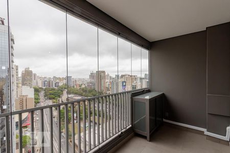 Sacada de kitnet/studio para alugar com 1 quarto, 24m² em Liberdade, São Paulo