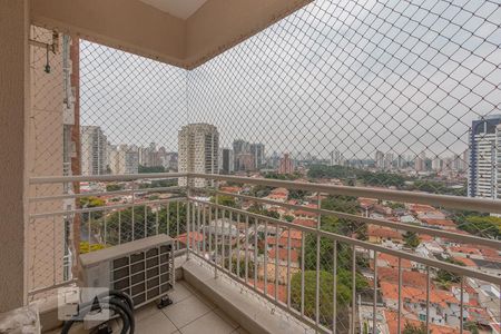 Varanda da Sala de apartamento para alugar com 2 quartos, 50m² em Santo Amaro, São Paulo