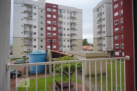 Sala - Vista de apartamento à venda com 2 quartos, 53m² em Fátima, Canoas