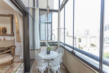 Varanda Sala de apartamento à venda com 3 quartos, 196m² em Perdizes, São Paulo