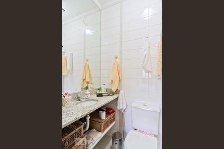 Banheiro da Suíte 1 de casa de condomínio à venda com 3 quartos, 201m² em Chora Menino, São Paulo