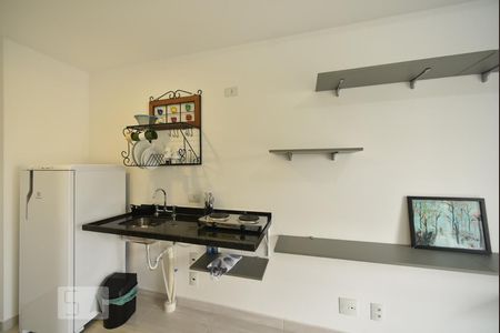 Cozinha de kitnet/studio para alugar com 1 quarto, 20m² em Belenzinho, São Paulo