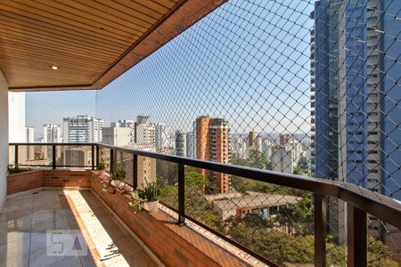 Varanda da Sala de apartamento à venda com 3 quartos, 178m² em Vila Suzana, São Paulo