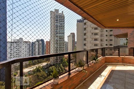 Varanda da Sala de apartamento à venda com 3 quartos, 178m² em Vila Suzana, São Paulo