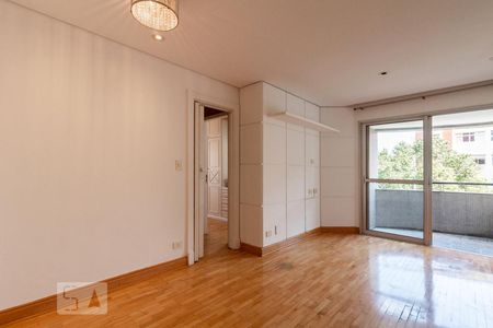 Sala de apartamento para alugar com 2 quartos, 72m² em Indianópolis, São Paulo