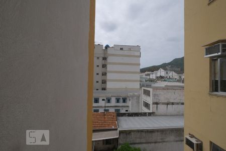 Sala Vista de apartamento à venda com 1 quarto, 38m² em Maracanã, Rio de Janeiro