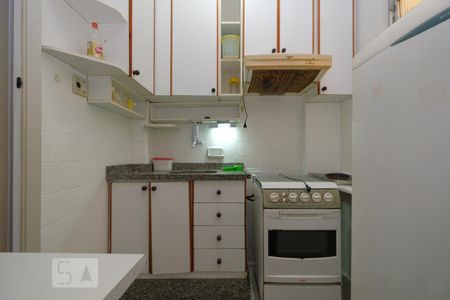 Cozinha de apartamento à venda com 1 quarto, 38m² em Maracanã, Rio de Janeiro