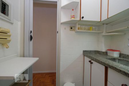 Cozinha de apartamento à venda com 1 quarto, 38m² em Maracanã, Rio de Janeiro