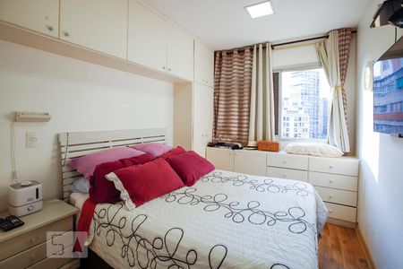 Quarto de apartamento à venda com 1 quarto, 36m² em Moema, São Paulo